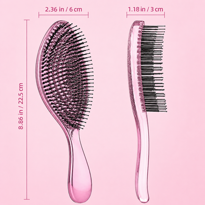 🪮Multi-Color Detangling Hair Brush Round Tip Scalp Massage Comb