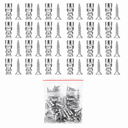 🔥Limited-time 49% off🔥🔩60PCS 6×14mm Hinge Repair Expansion Anchors for Loose Cabinet Doors