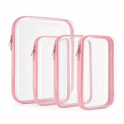 🔥 Limited-Time 49% OFF 🧳 Clear Hard Shell Packing Cubes | 💧 Waterproof PET Travel Organizer Bags