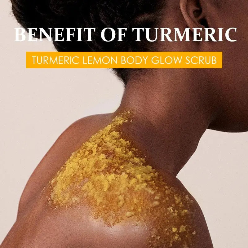 Limited-Time 49% OFF🔥Upgraded Turmeric Body Glow Scrub 🧡 | Exfoliating, Brightening & Moisturizing Body Scrub ✨