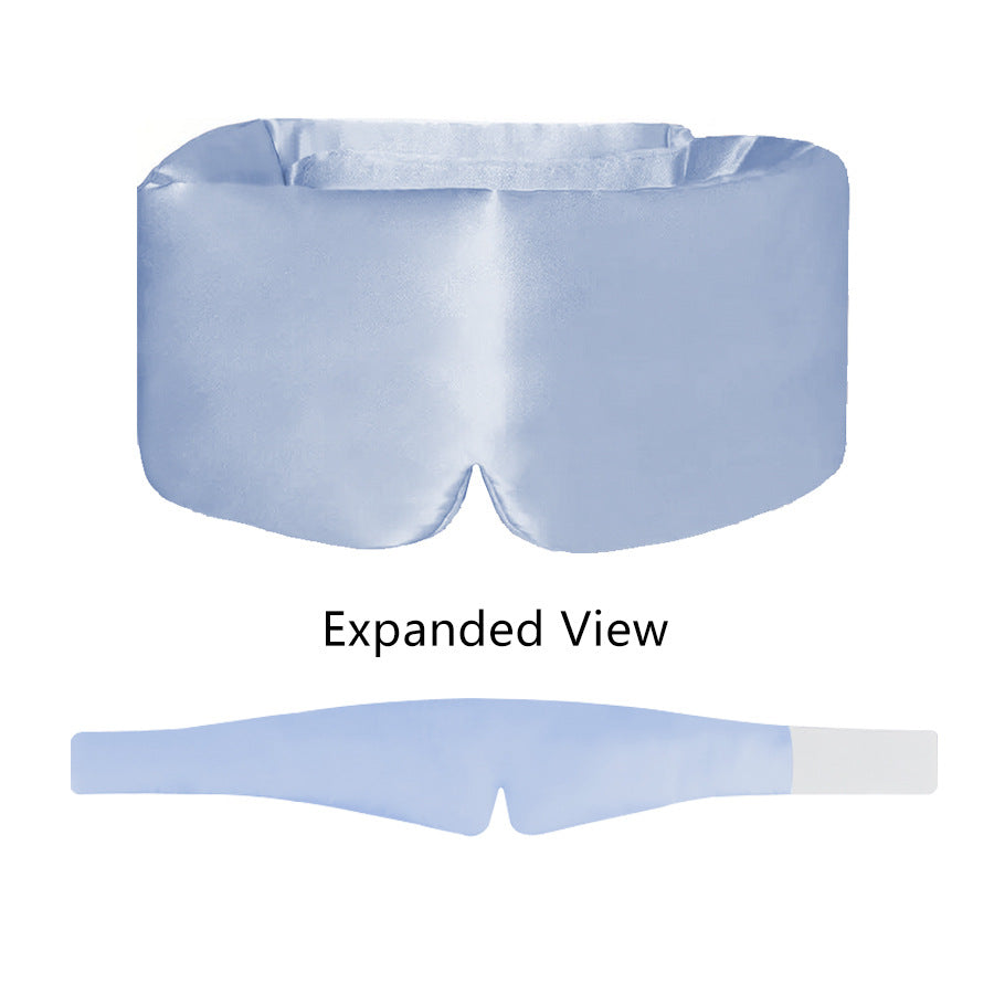 🔥Limited-time 49% off🔥😴Stretch Satin Sleep Mask, Adjustable Light Blocking Eye Mask for Travel Night Rest🛏️