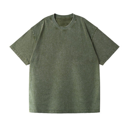 Best Seller 🔥 Vintage Washed Oversized T-Shirt | Unisex Drop Shoulder Streetwear Tee