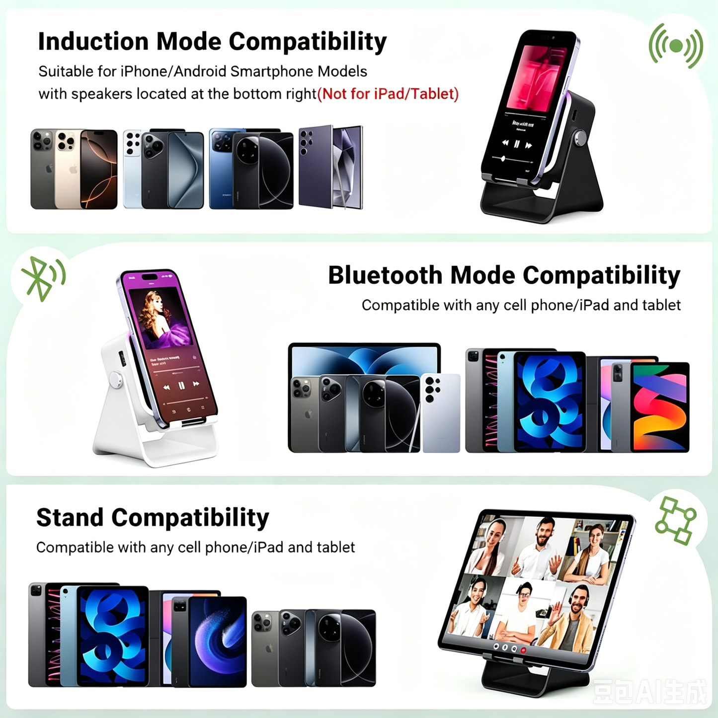 🔥Limited Time 49% Off! 5-in-1 Multifunctional Phone Holder