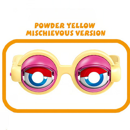 🤪 Kinetic Crazy Eyes Glasses 👓✨ – Animated Moving Eyes 👀 for Instant Laughs 😂 & Party Fun-QR