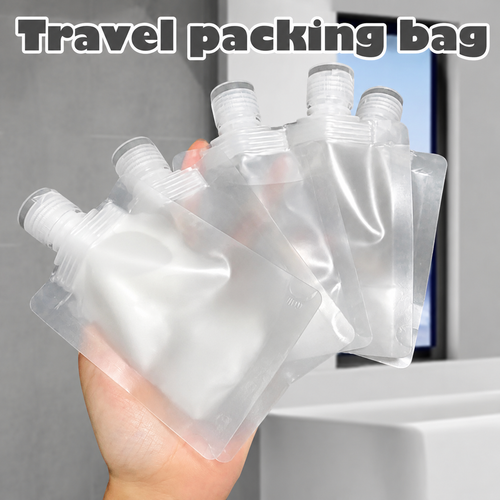 🔥Limited-time 49% off🔥✈️50ml Travel Liquid Pouches Leak Proof PET Squeeze Bags