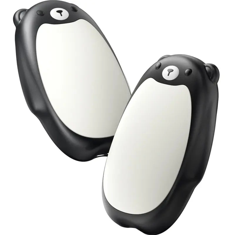 🐻 2-Pack Magnetic Bear Hand Warmers – Rechargeable, 3 Heat Levels & Pocket-Sized