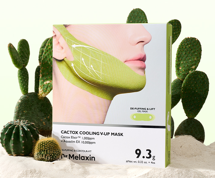 🌵💧Cactus Cooling Reduce Puffiness & Pore Tightening for Visible Pore Care Skin Repair