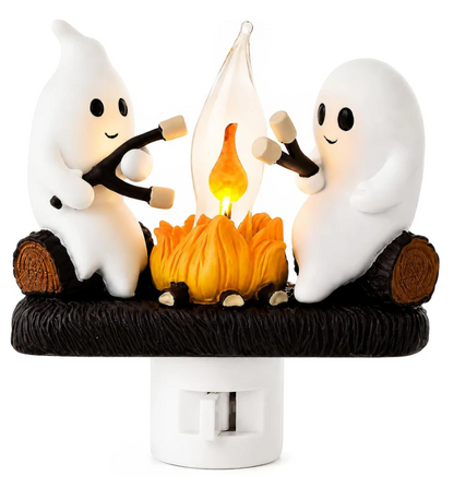 🔥👻 Plug In the Cutest Halloween Glow — Adorable Ghost Outlet Night Light 🎃✨