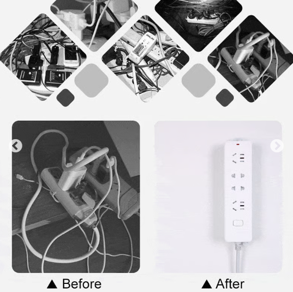 🔥 LIMITED TIME 49% OFF Smart Adhesive Power Strip Holder Create A Cleaner, More Organized Home In Seconds