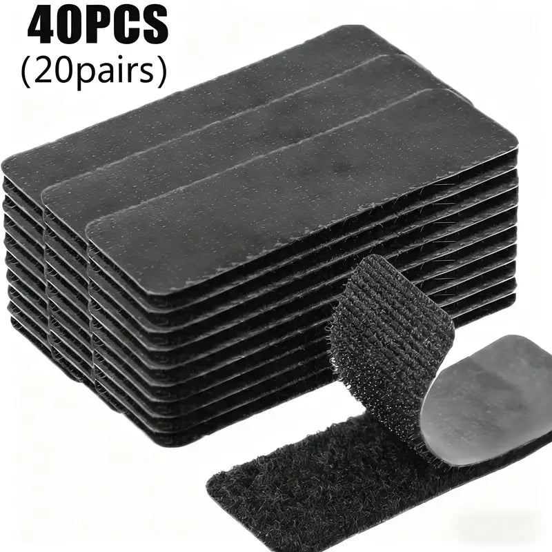 Black / 40Pcs (20pairs)
