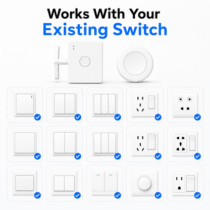🔥LAST DAY 49% OFF💡 Remote Light Switch Control | No Wiring, Easy Remote Control