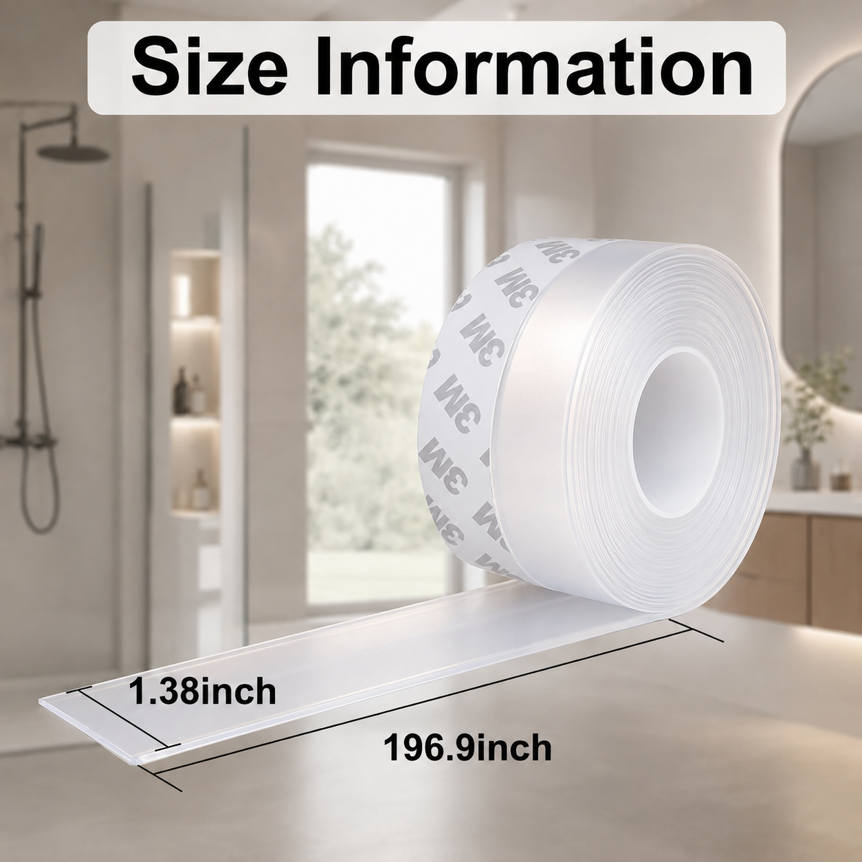 ⚡HOT SALES🔥🛡️ Self‑Adhesive Weather Stripping | Door & Window Draft Stopper Seal Strip