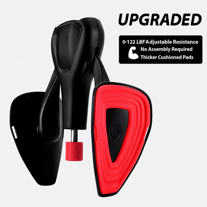 🚀Dual Spring Kegel Exerciser! 122LBF Adjustable Thigh Trainer 360° Rotatable for Full-Body Home Fitness