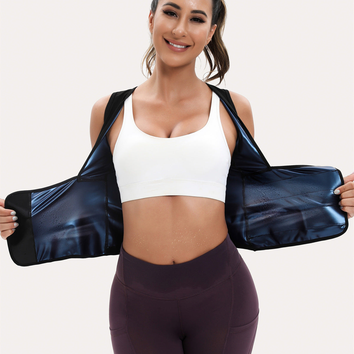 📢LAST DAY 49% OFF🔥Women's Sauna Sweat Vest | Compression Waist Trainer for Gym