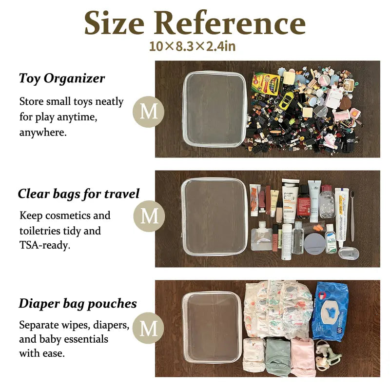 🔥 Limited-Time 49% OFF 🧳 Clear Hard Shell Packing Cubes | 💧 Waterproof PET Travel Organizer Bags
