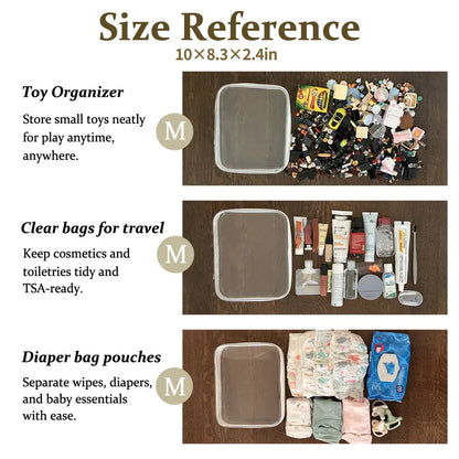 🔥 Limited-Time 49% OFF 🧳 Clear Hard Shell Packing Cubes | 💧 Waterproof PET Travel Organizer Bags