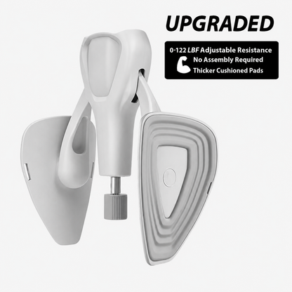 🚀Dual Spring Kegel Exerciser! 122LBF Adjustable Thigh Trainer 360° Rotatable for Full-Body Home Fitness