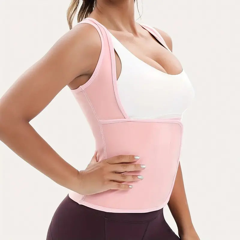 📢LAST DAY 49% OFF🔥Women's Sauna Sweat Vest | Compression Waist Trainer for Gym