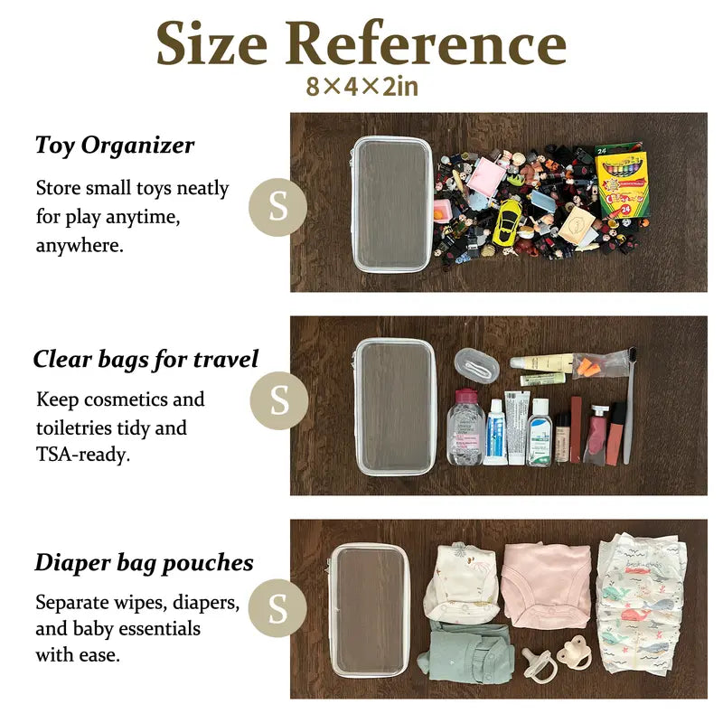 🔥 Limited-Time 49% OFF 🧳 Clear Hard Shell Packing Cubes | 💧 Waterproof PET Travel Organizer Bags