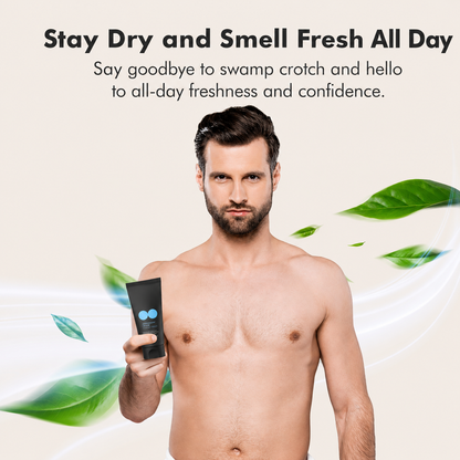 Natural Anti-Chafing Men Intimate Sweat Odor Control Deodorant Cream