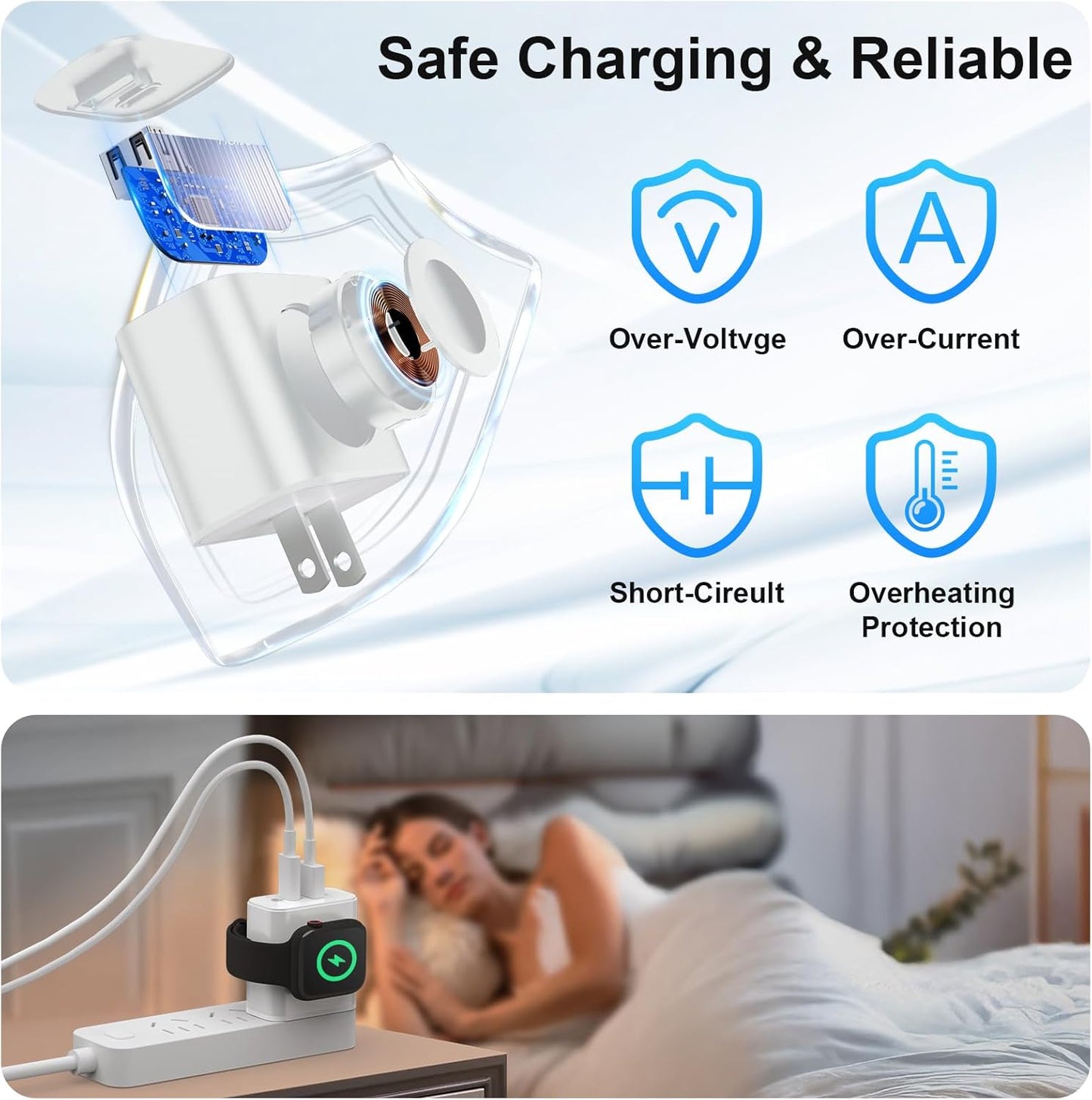 3-in-1 Magnetic Wireless Charger 20W