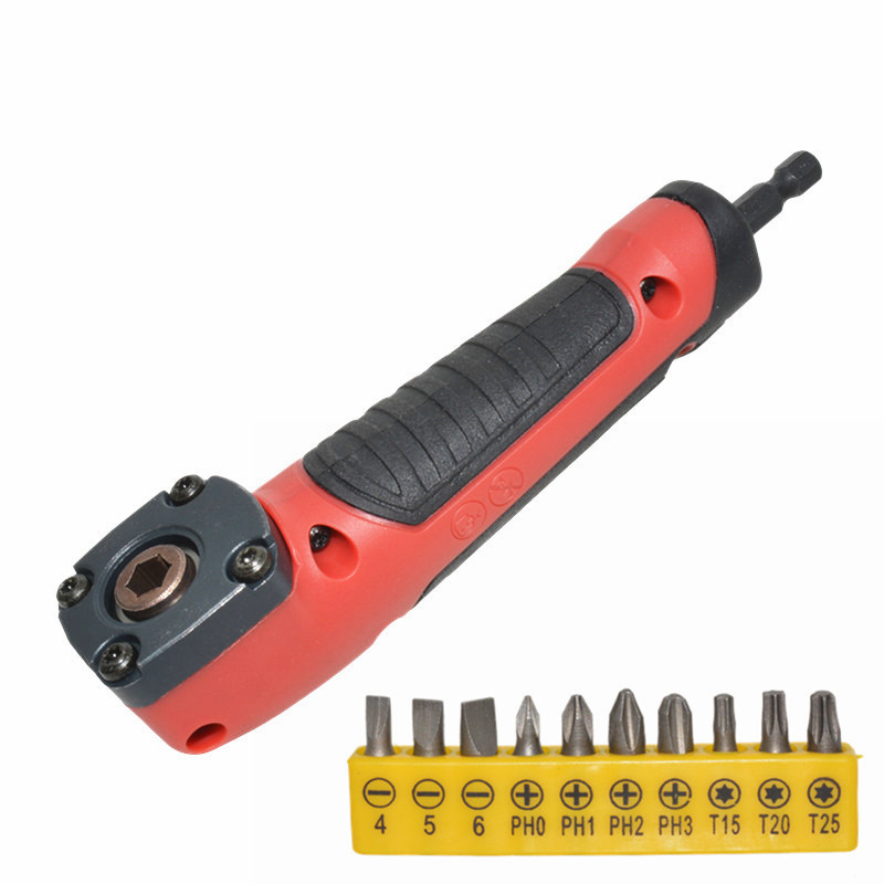 Red Cutter + 10pcs Screwdriver Bits