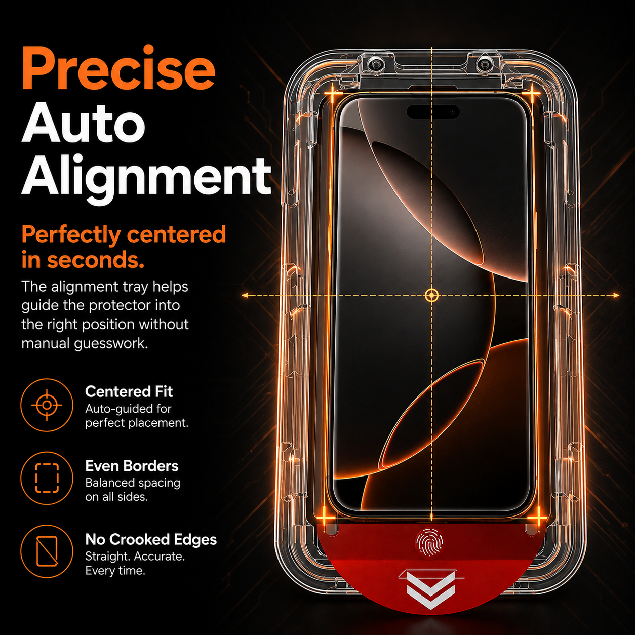 📢LAST DAY 49% OFF🔥📱Dust-Free One-Pull Tempered Glass Screen Protector