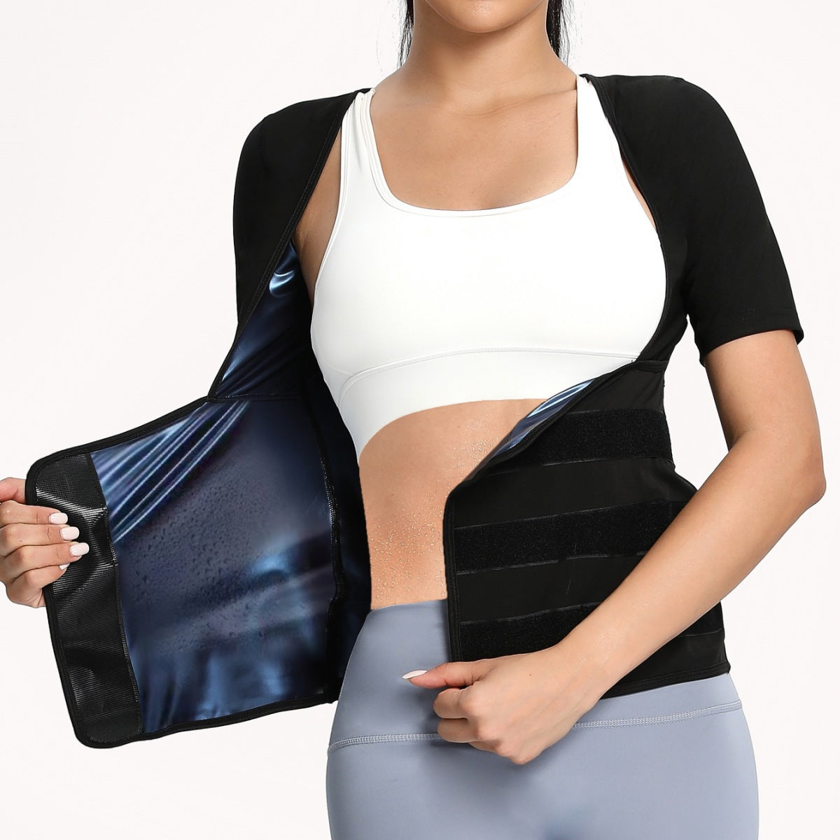 📢LAST DAY 49% OFF🔥Women's Sauna Sweat Vest | Compression Waist Trainer for Gym