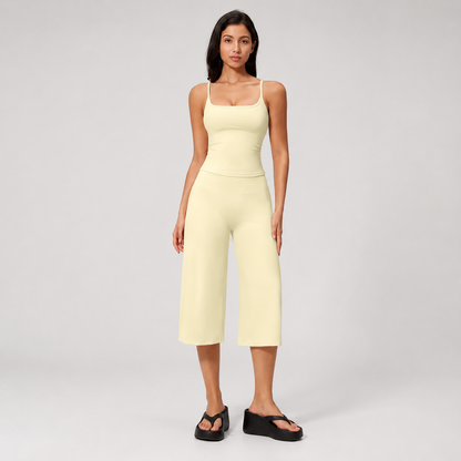 📢49% OFF !! High Waist Quick-Dry Yoga Tank & Pants Set for Women