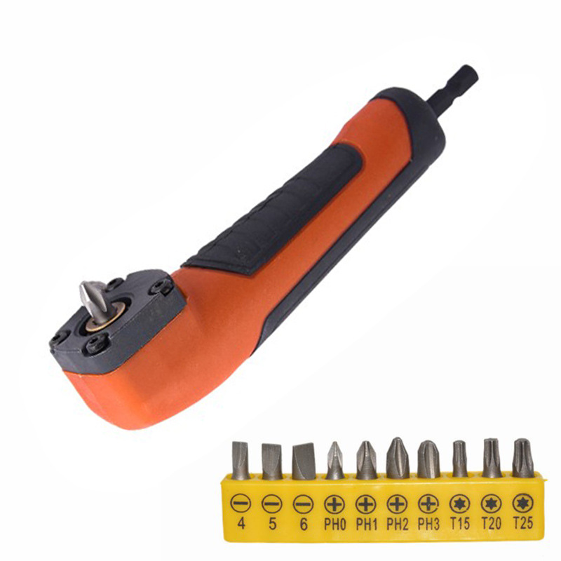 Orange Cutter + 10pcs Screwdriver Bits