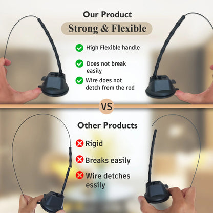 ⚡Best Seller🔥🐱Suction Cup Cat Toy Wand, Hands‑Free Interactive Feather Bird Teaser for Indoor Cats