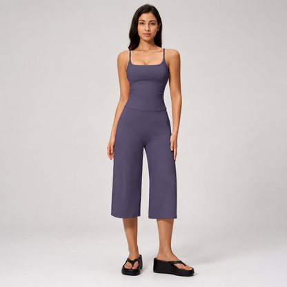 📢49% OFF !! High Waist Quick-Dry Yoga Tank & Pants Set for Women