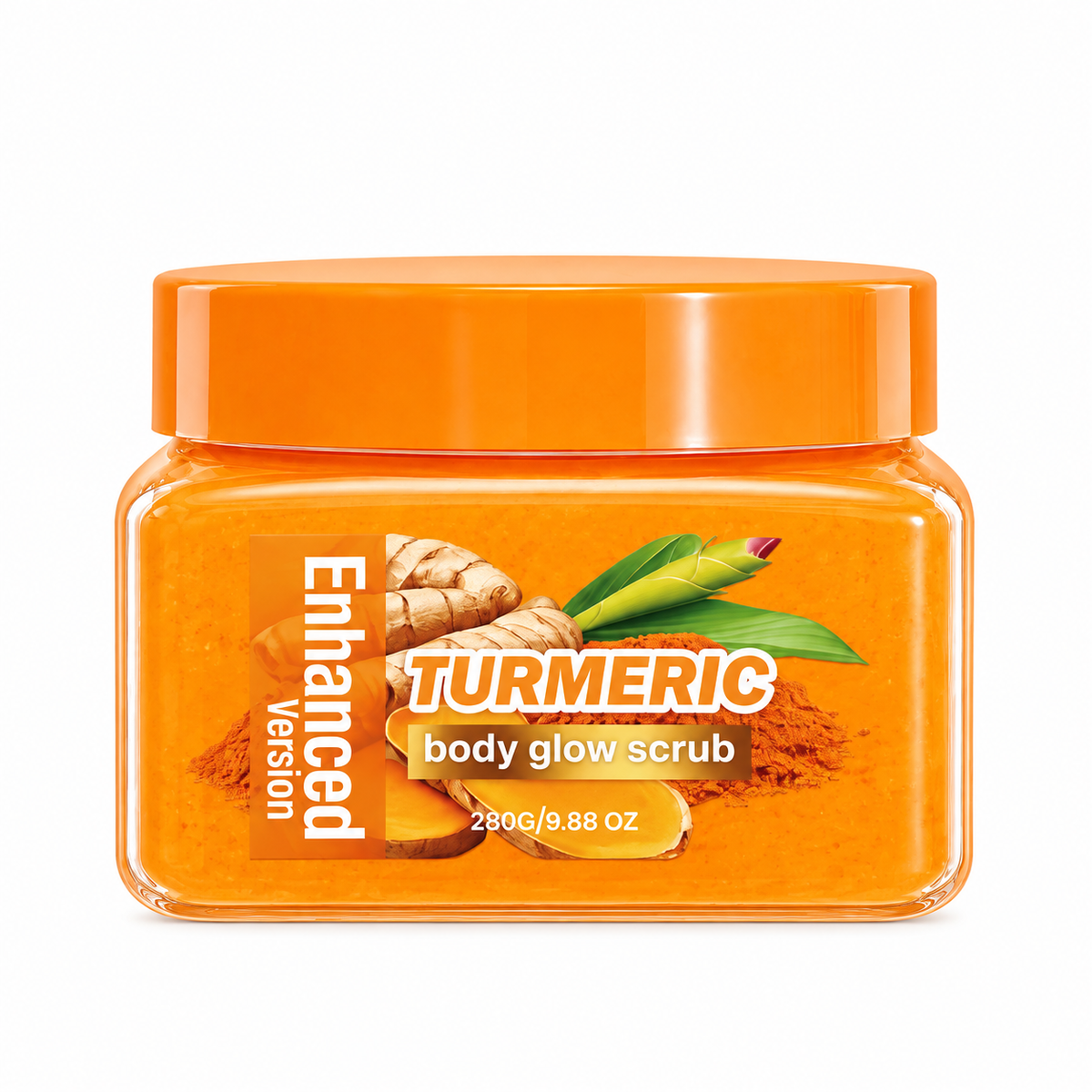 Limited-Time 49% OFF🔥Upgraded Turmeric Body Glow Scrub 🧡 | Exfoliating, Brightening & Moisturizing Body Scrub ✨