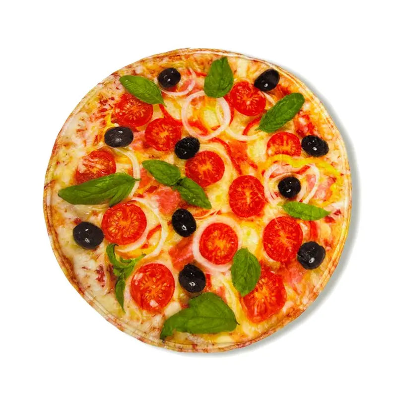 🔥 Limited-Time 49% OFF😍🍕 Realistic Food Blanket | Pizza, Donut & Tortilla Cozy Throw 🍩🌯