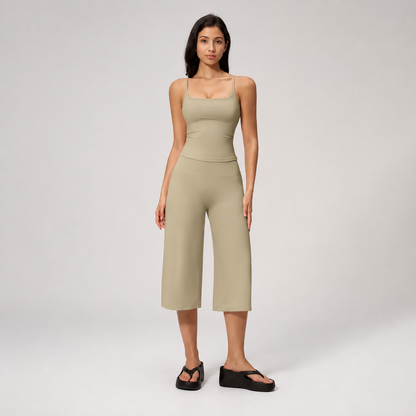 📢49% OFF !! High Waist Quick-Dry Yoga Tank & Pants Set for Women