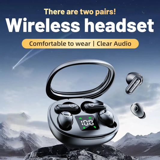 🔥Limited-Time 50% OFF🔥Wireless Headphones - Noise Cancelling Bluetooth 5.4