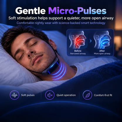 Neck Wearable – Simple Bedtime Snoring Support
