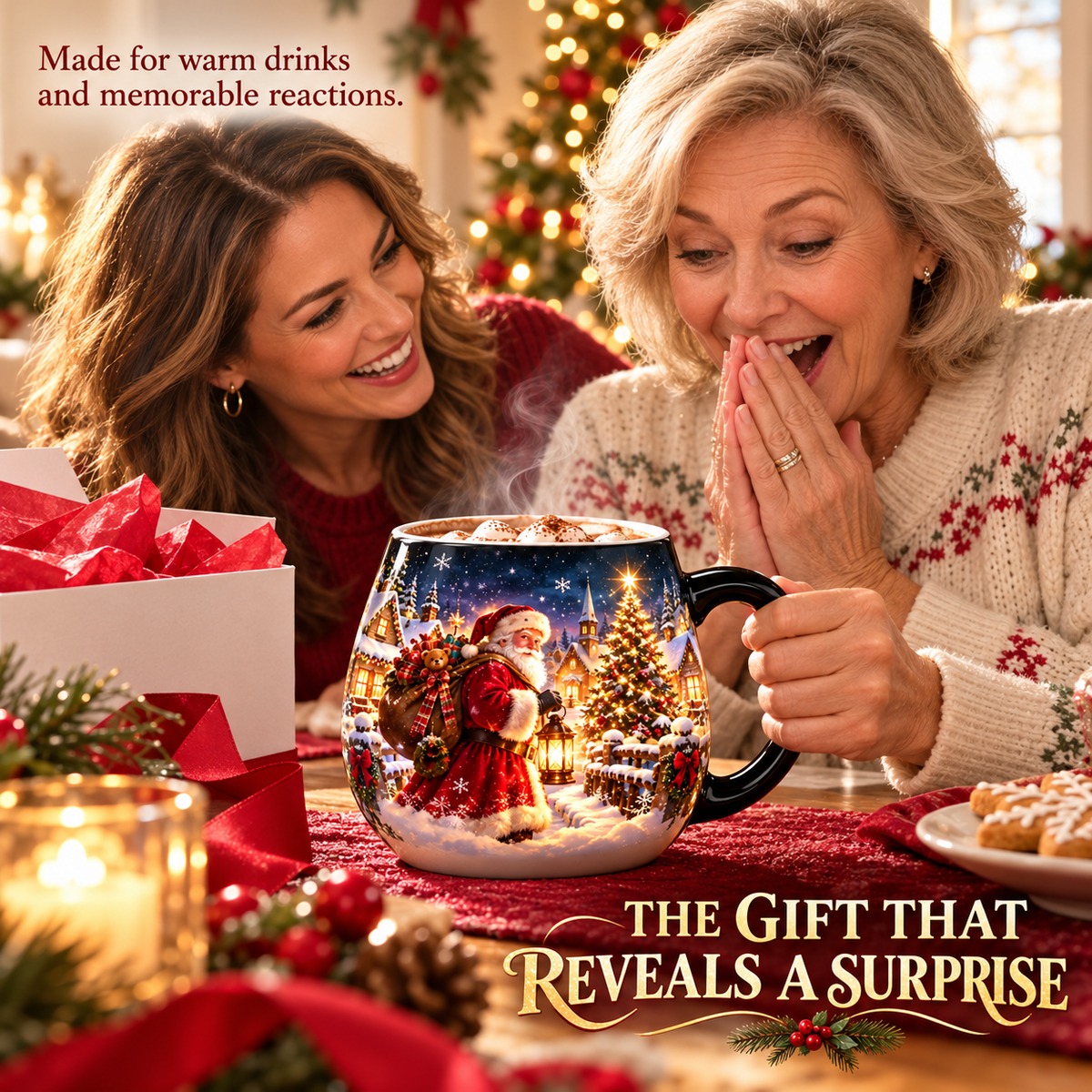 Christmas Magic Color-Changing Mug – Heat Reveal Holiday Gift