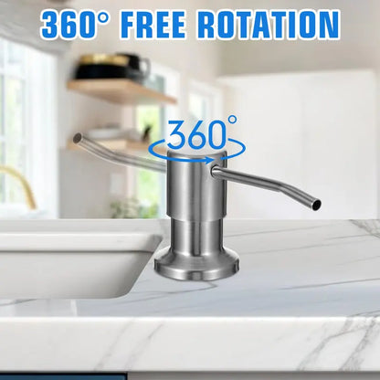 ⚡Hot Sales 49% OFF🔥🧴 Kitchen Sink Soap Dispenser | 360° Rotatable With Long Extension Hose