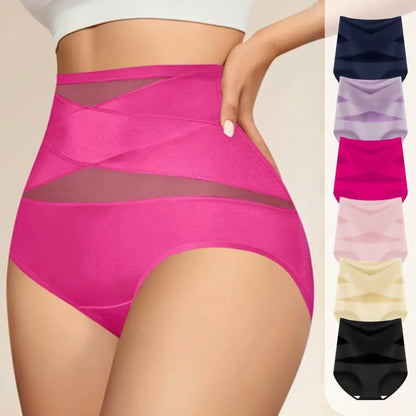 💕49% OFF🔥🩱 X‑Cross High Waist Shapewear Panties | Tummy Control Butt Lifter Underwear for Women