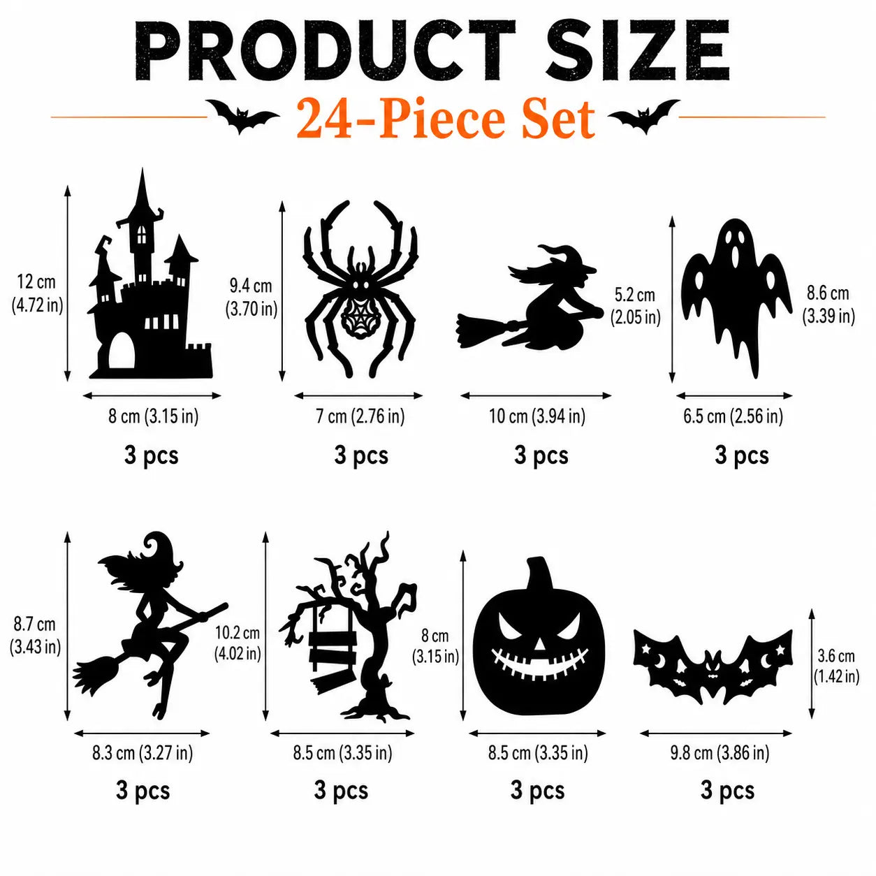 🔥LAST DAY 49% OFF🎃Halloween LED Silhouette Wall Light Stickers