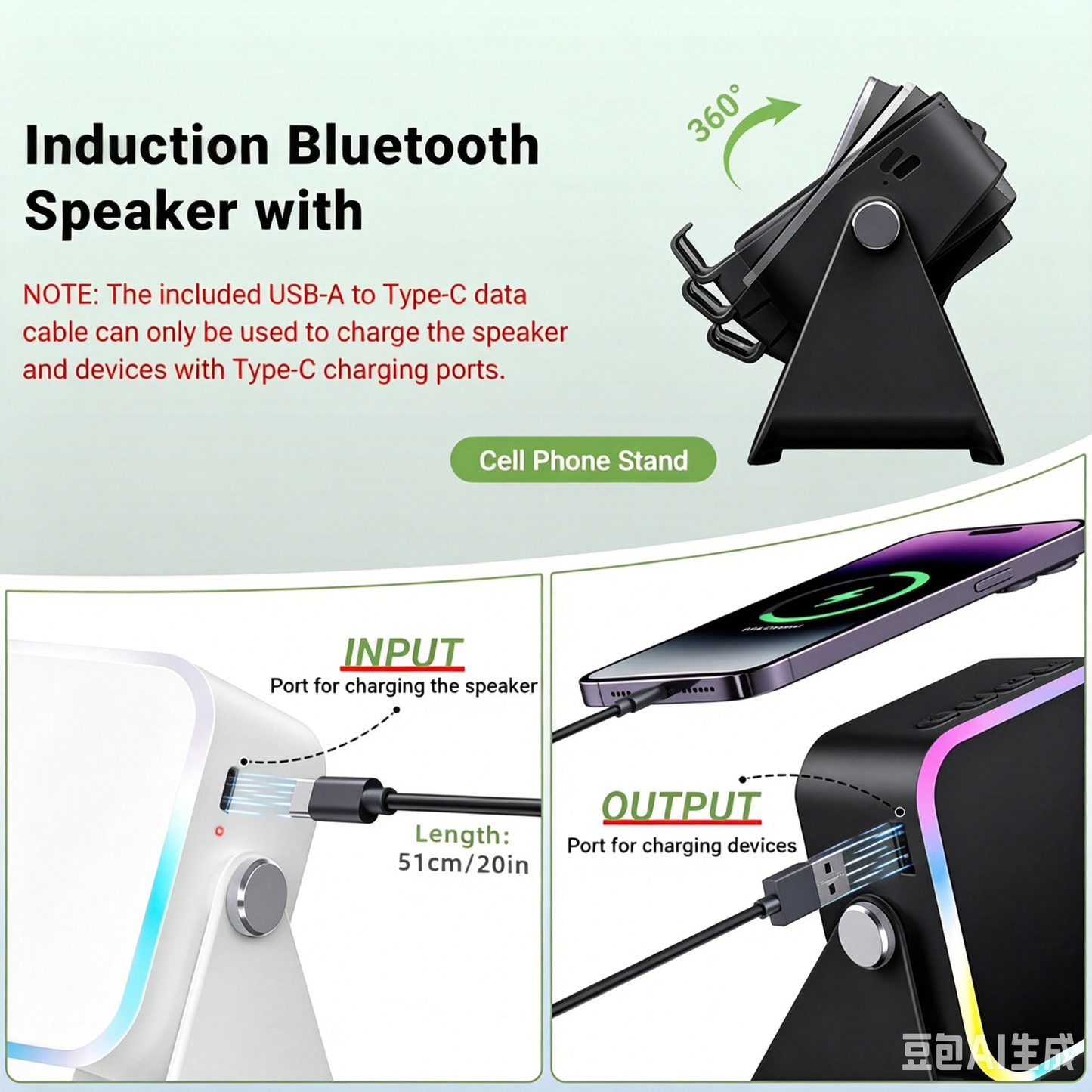 🔥Limited Time 49% Off! 5-in-1 Multifunctional Phone Holder