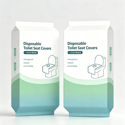 🔥Limited Time 49% OFF🚽 Disposable Waterproof Toilet Seat Covers ✨ Portable Anti-Slip Hygiene Protector