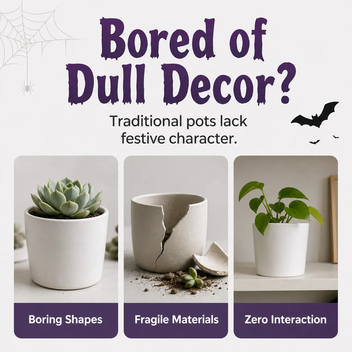 🎃 LIMITED TIME 49% OFF | Spooky Hanging Leg Resin Planter – Cute Halloween Succulent Pot For Home & Garden 👻