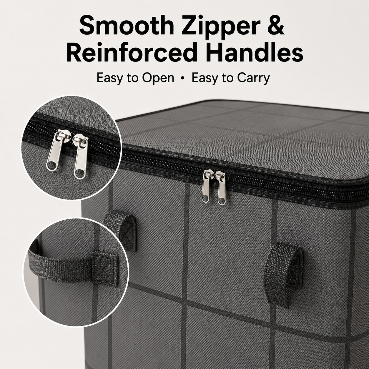 Huge 180L Fabric Clothes Storage Bag📦, Maximize Storage Space for All Your Stuff