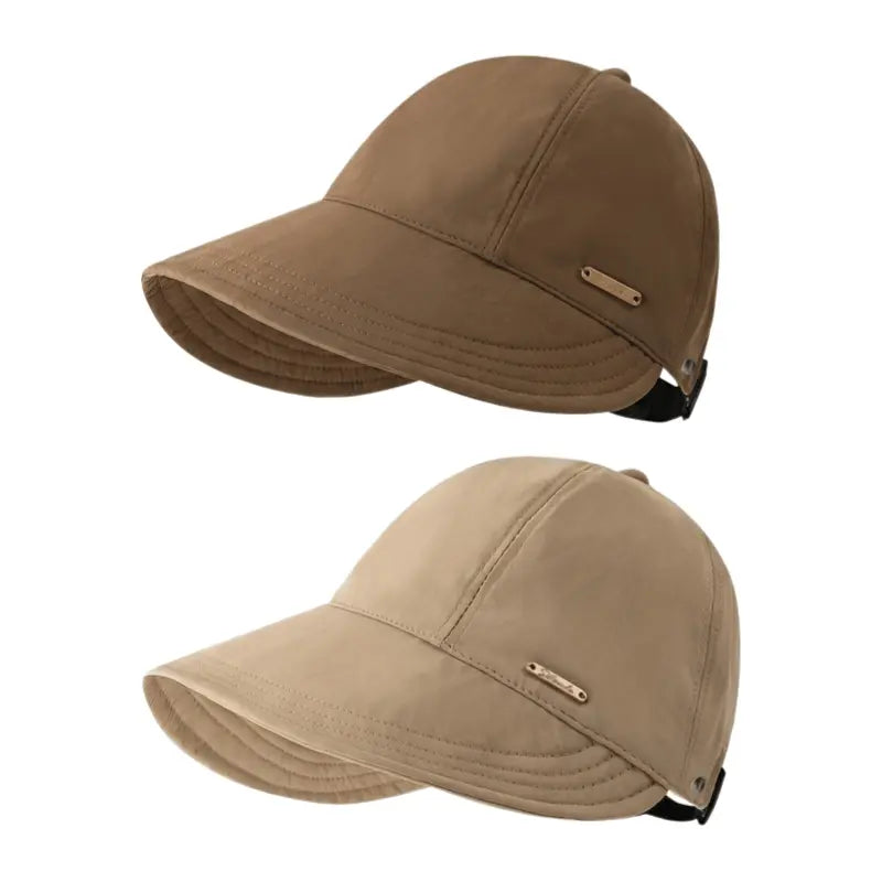 🧢🛡️Women UPF80+ Quick Dry Sun Hat, Wide Brim Water Resistant Bucket Cap with Adjustable Elastic Strap