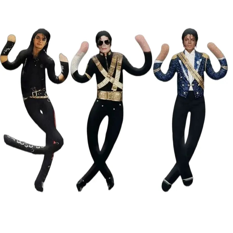 🤣So fun！🕺Michael Jackson Role-Playing Prop Doll, Plush Toy, Room Decor, Abstract Jointed Figure