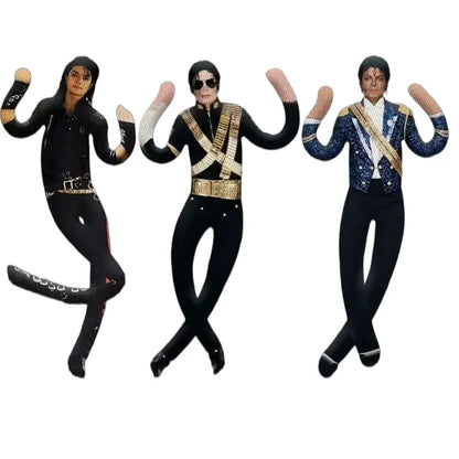 🤣So fun！🕺Michael Jackson Role-Playing Prop Doll, Plush Toy, Room Decor, Abstract Jointed Figure