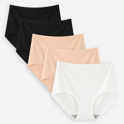 No Bunching No Lines – Women Seamless High Waist No Show Briefs