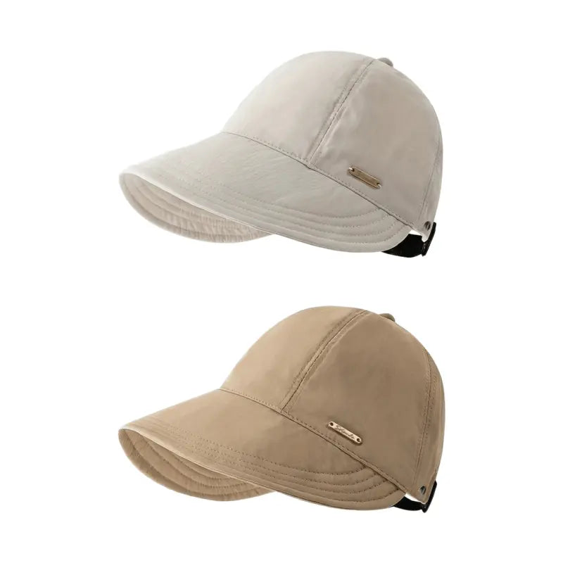 🧢🛡️Women UPF80+ Quick Dry Sun Hat, Wide Brim Water Resistant Bucket Cap with Adjustable Elastic Strap